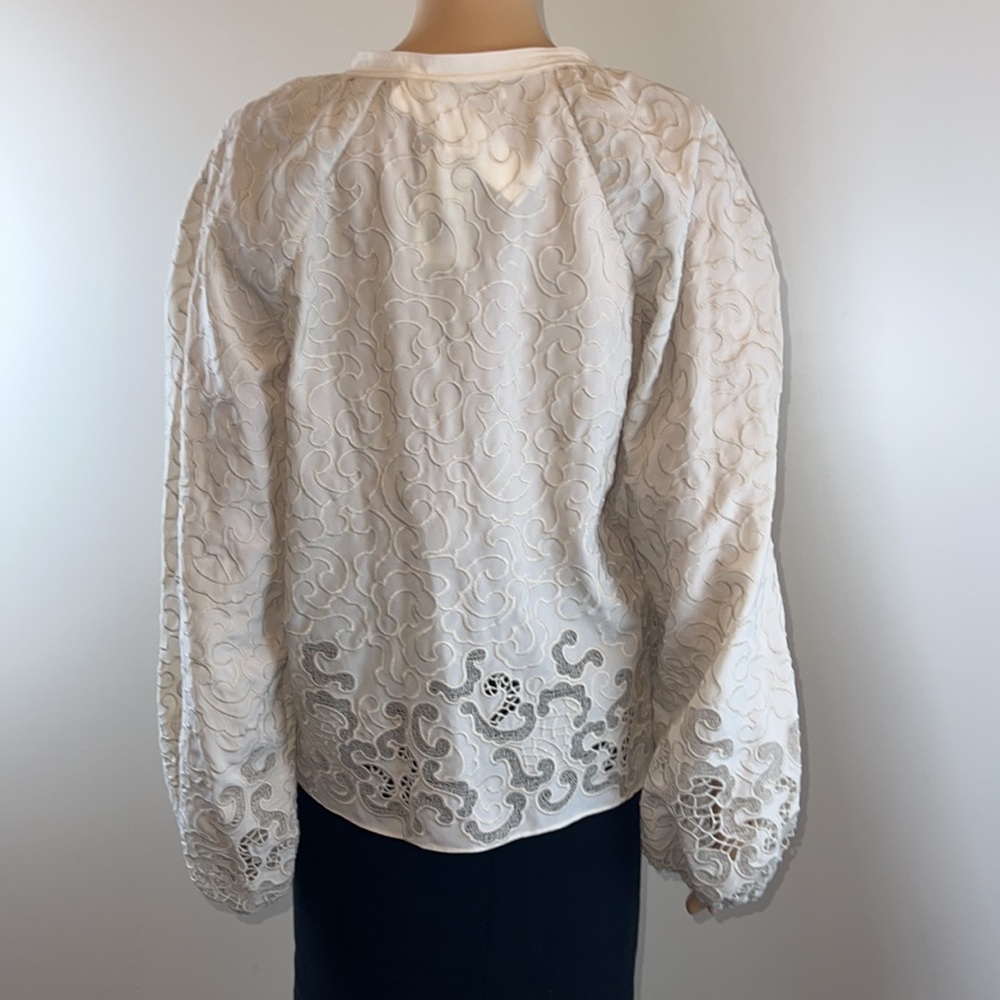 Jonathan Simkhai Jaid Embroidered Blouse - Picture 12 of 14